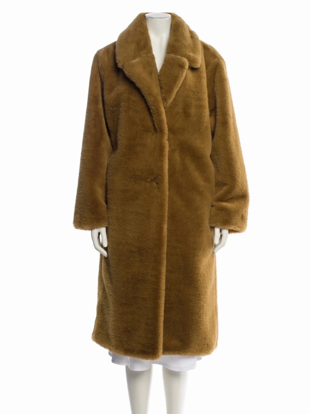Jason Wu Faux Fur Longline Coat